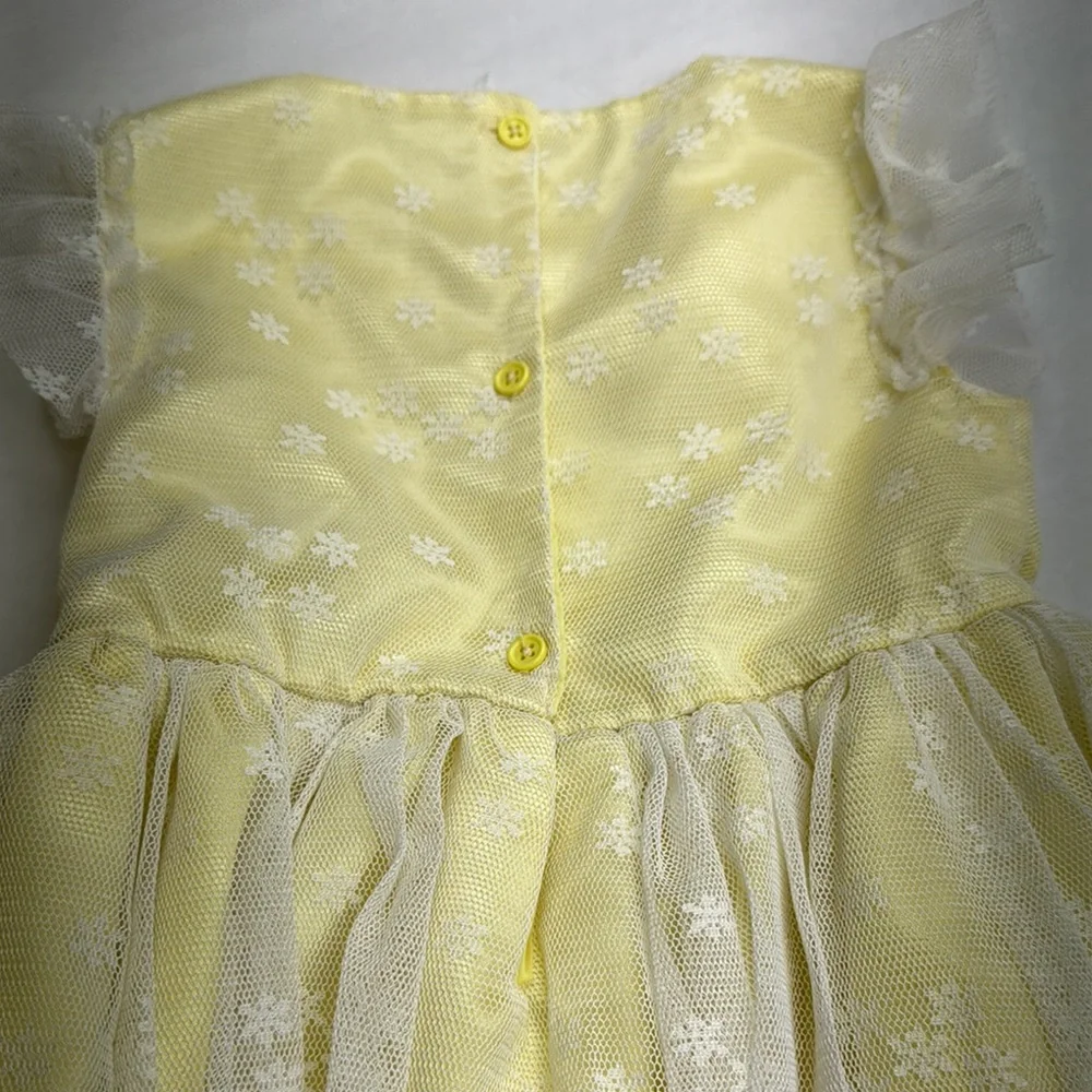 Nannette Yellow Sleeveless Sundress for Weddings_8